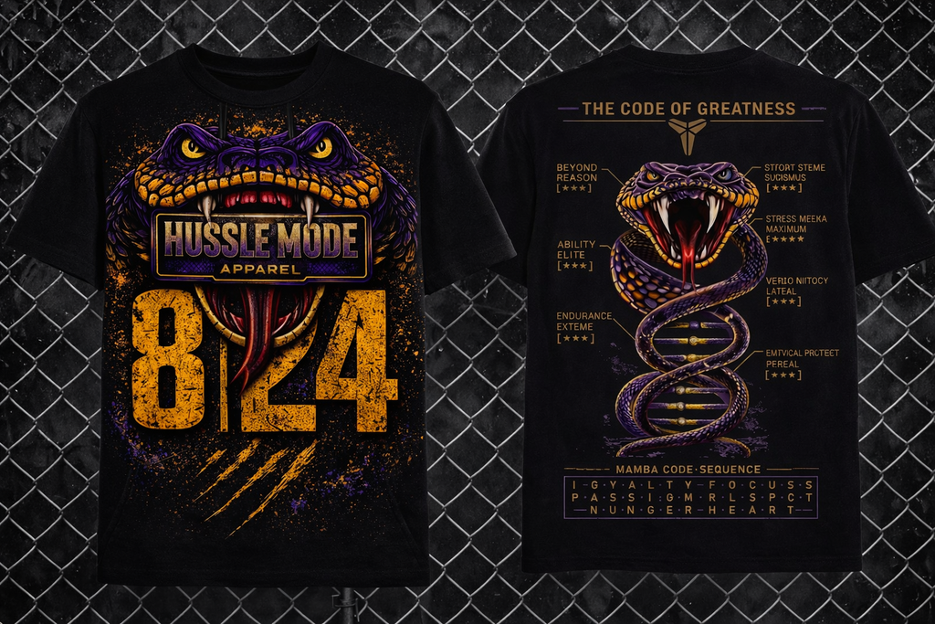 Black Mamba's DNA - The Code of Greatness Tee