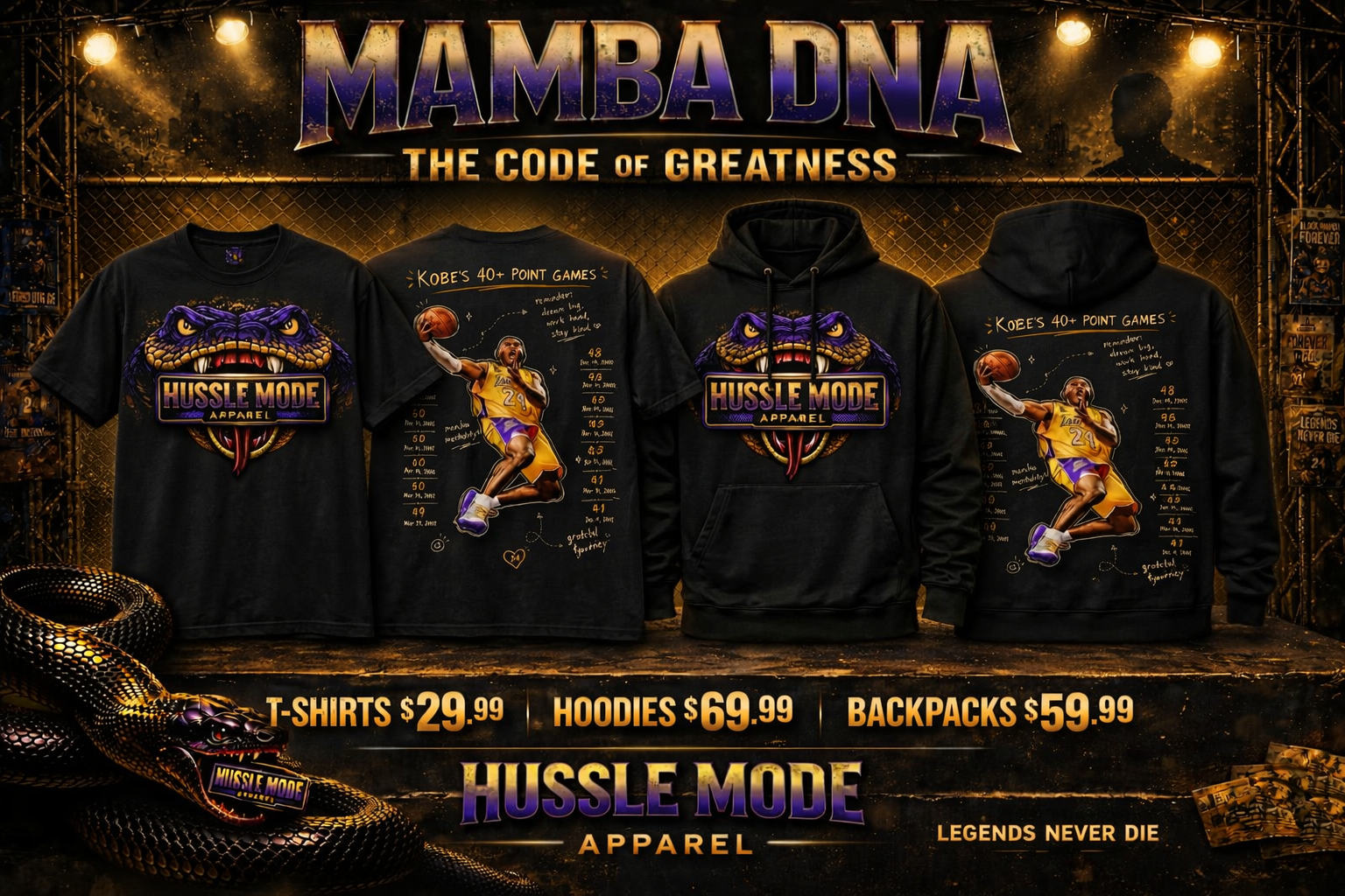 Mamba Code Sequence Tee