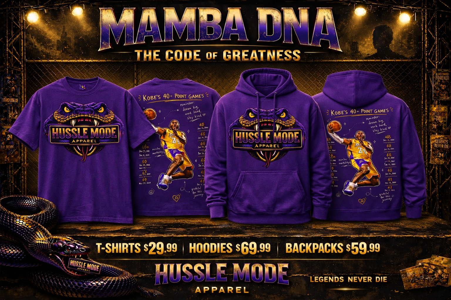Mamba Code Sequence Tee